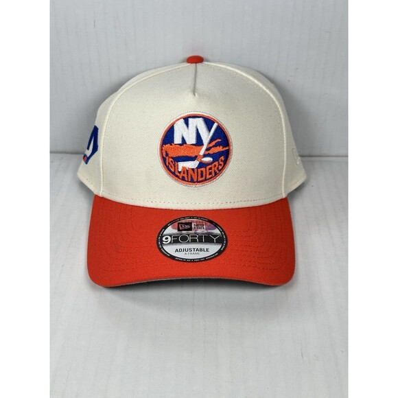 New Era New York Islanders 9FORTY A-Frame NHL Adjustable SnapBack Hat Cap NWT - Picture 1 of 5